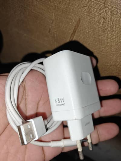 33W Supervooc Oppo A58 Original Box Pulled Charger