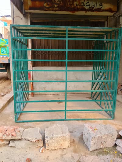 Heavy Duty Iron Shade / Outdoor Storage Cage – Multi-Purpose Use