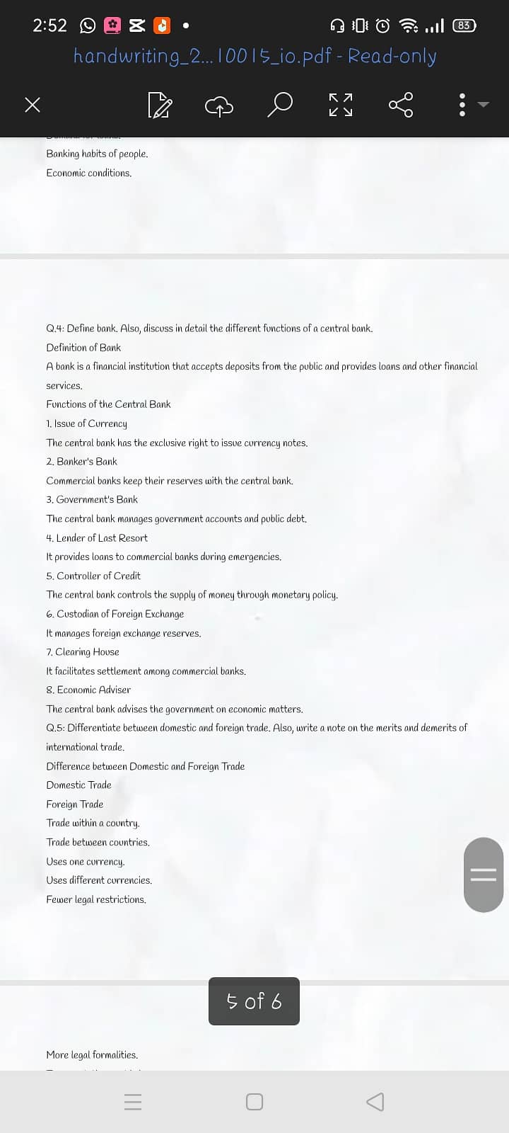 Assignment writing/typing and handwritten assignment/notes 1