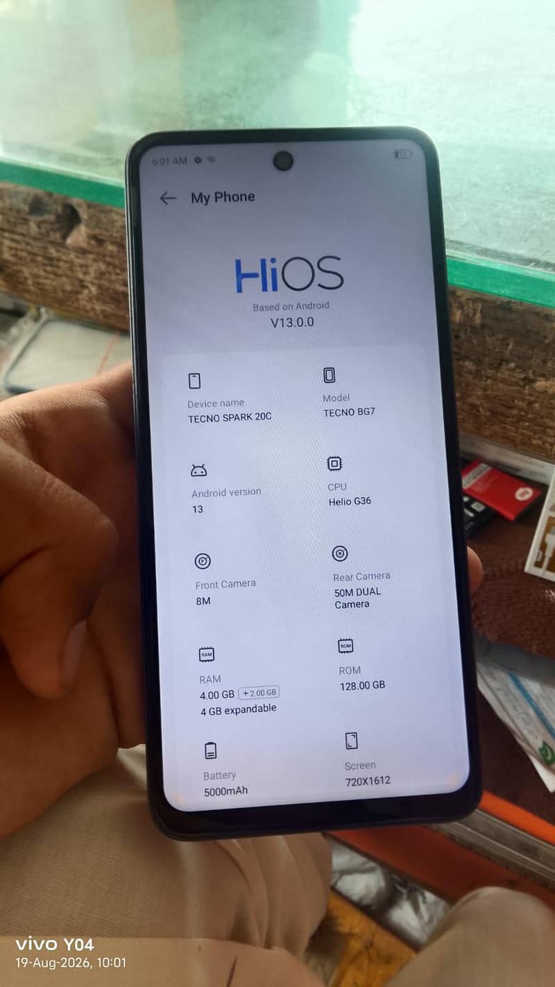 Tecno Spark 20C 1