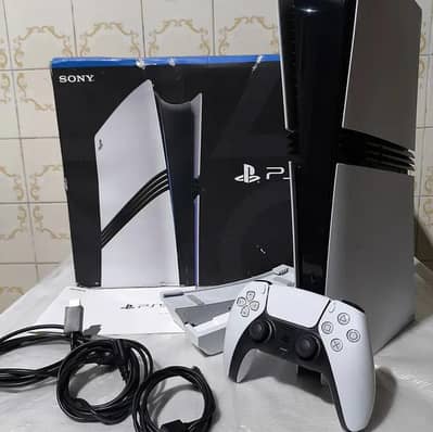 PS 5 pro 1 TB with 1 TB external hard drive