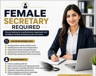 Secretary job