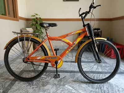 Orange & Black Sports Cycle in Good Condition (O-39 Model) urgent sale