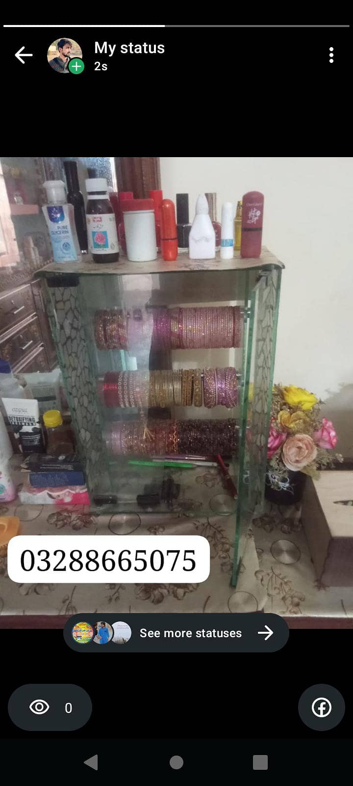 چوڑی سٹینڈ جس کو چاہیے آڈر کر سکتا ہے 0