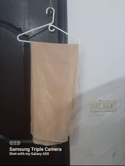 organza shirt n net dupatta, size medium,condition 9/10