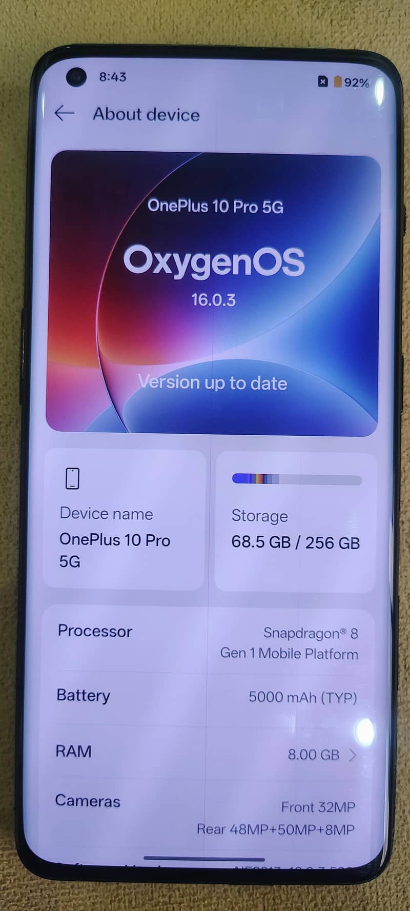 One Plus 10 Pro 2