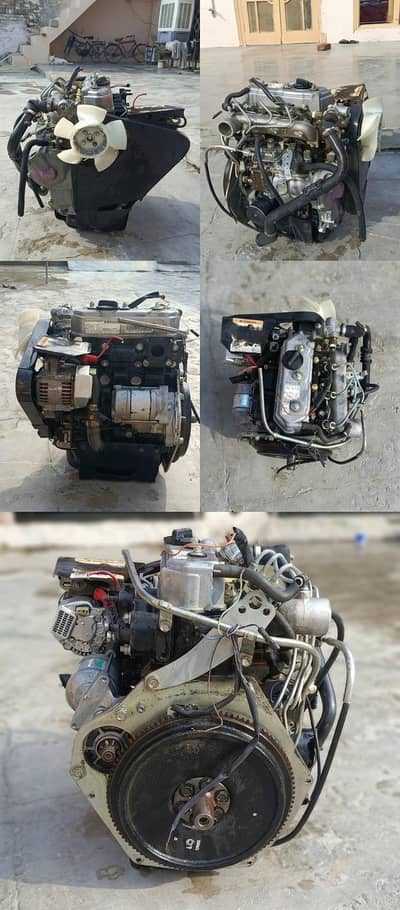 Kawasaki AF950(950CC) New 3 cylinder diesel Engine Complete setup