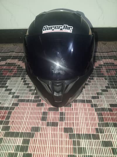 Bz Helmets 3 in 1 Super Air FlipUp Helmet Dual Sport Helmet for Bikers