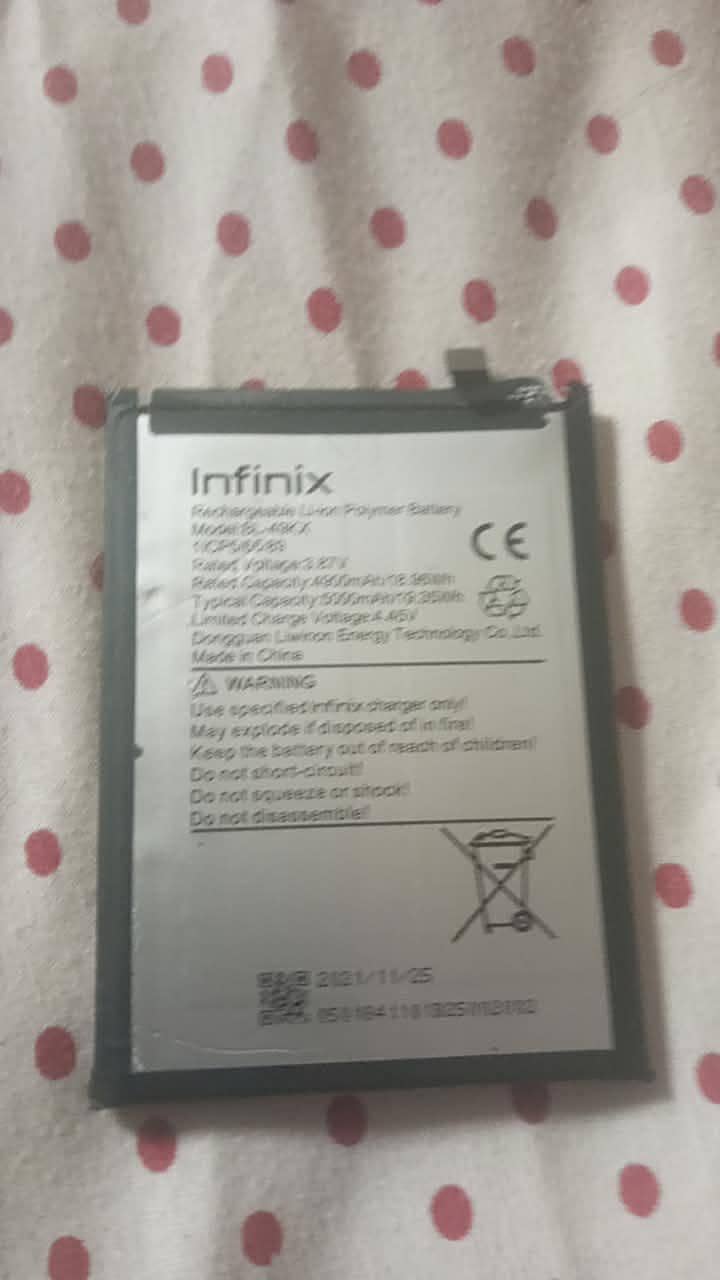 infinitx note 12 battery 0