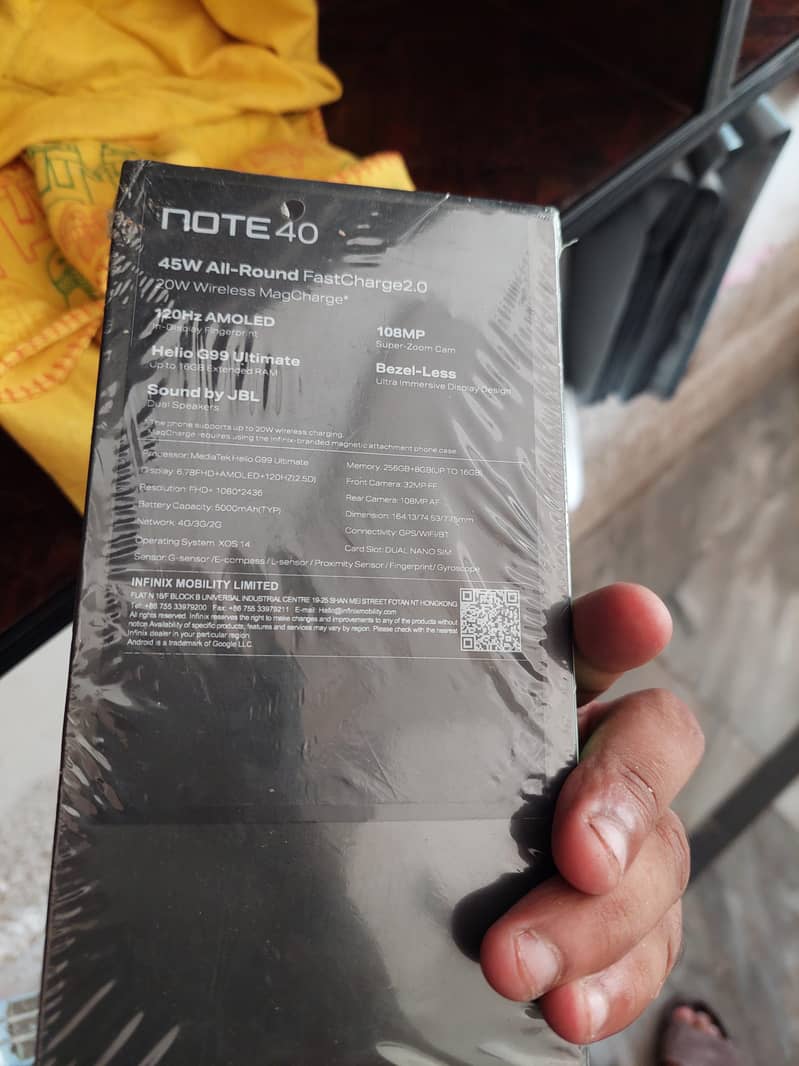 Infinix Note 40 8