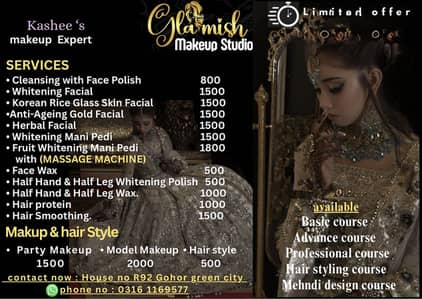 Best Facial Service Best Hair Treatments Kashees Signature Makeup