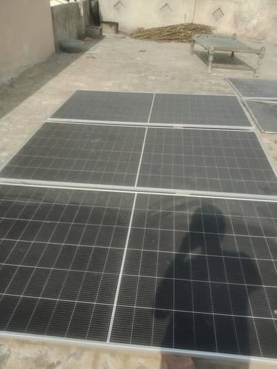4 Longi double glass panel