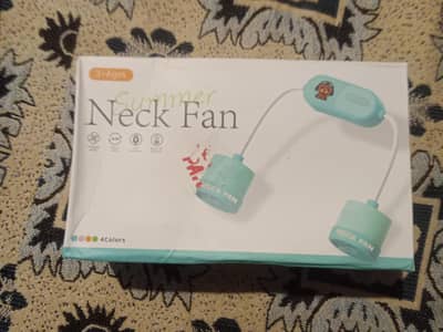 rechargeable neck fan