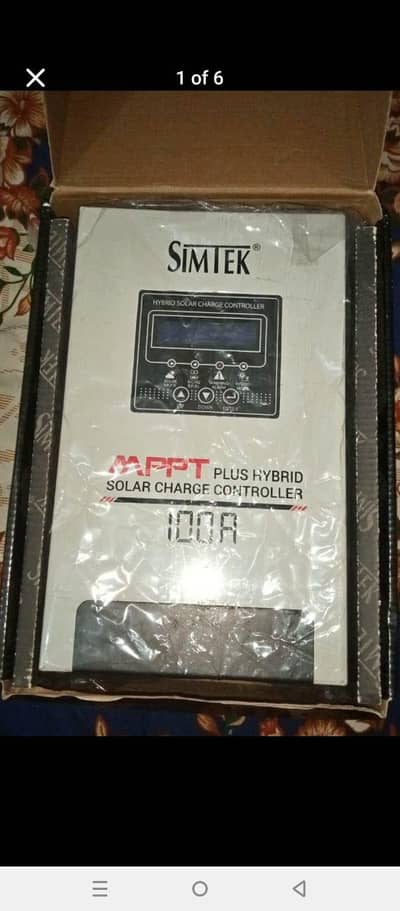 Simtek Solar MPPT hybrid solar charger
