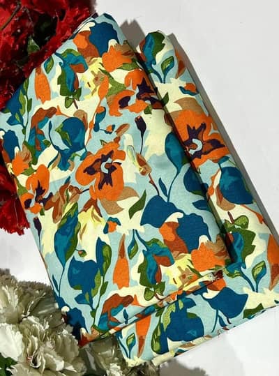  Printed Polo Cotton 2-Piece Suit
