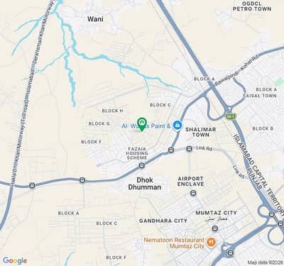 Affordable Prime Location Residential Plot For sale In Fazaia Housing Scheme Block D