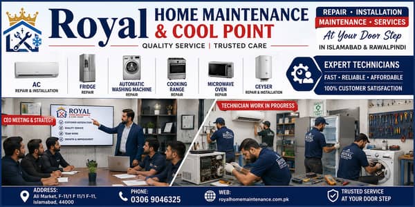 Ac Fridge washing Machine Geyser Oven repair installation service