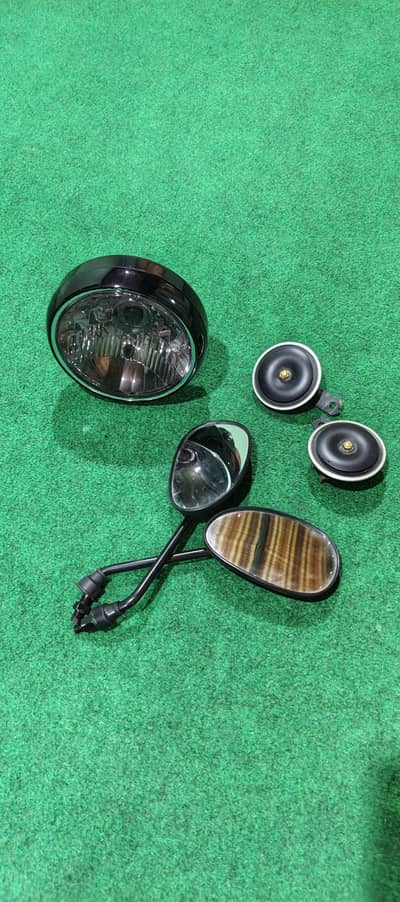 suzuki gs150  2 original head light for sale