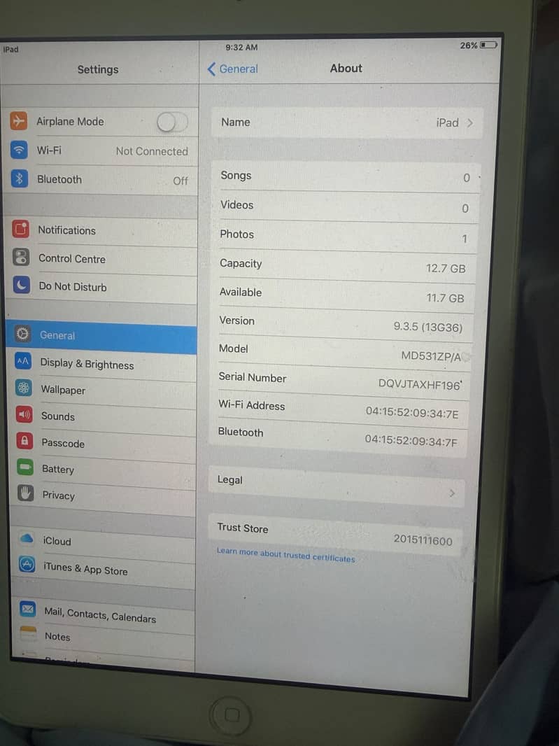 iPad mini first generation 3