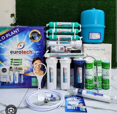 Euro Tech RO Reverse Osmosis Water Filter system 7 Stage made in Tai