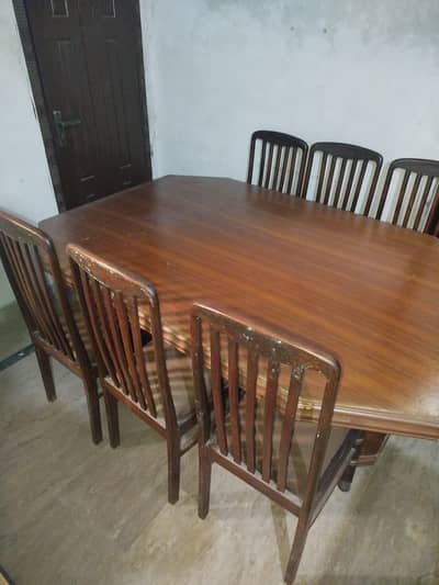Dinning Table with 6 Chairs