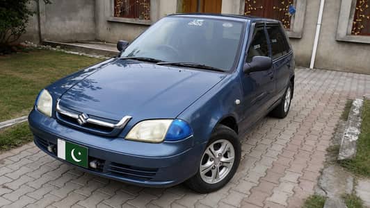 Suzuki Cultus 2007 Model – Non-EFI | Lahore Registered | Blue Color