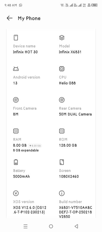 Infinix Hot 30