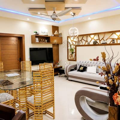 8 Marla furnished house available per day 25000