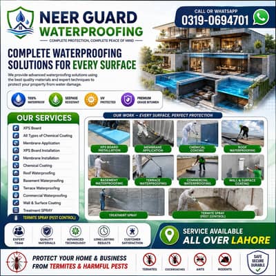 Chemical Waterproofing & Surface Coating Services