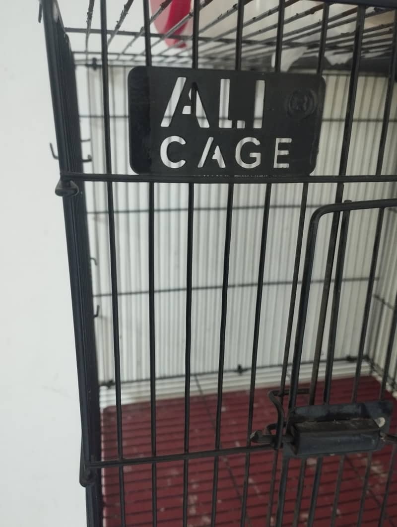 Love bird solid cage 2