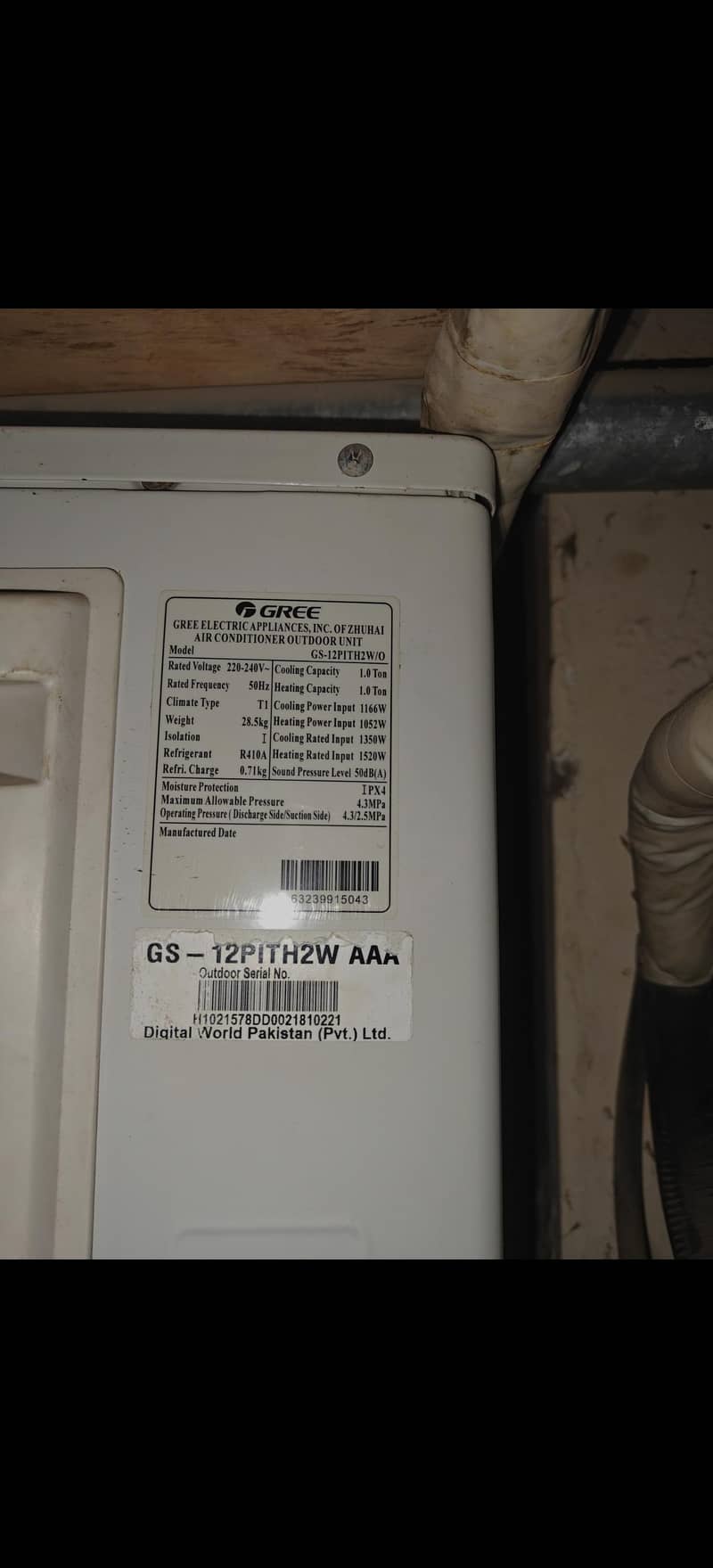 Selling my Split AC 1