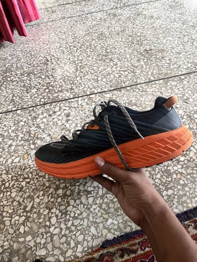 Hoka used shoes branded