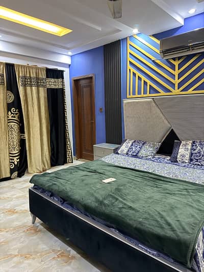 One bed Furnished apartment Daily weekly monthly Available in bahria town lahore