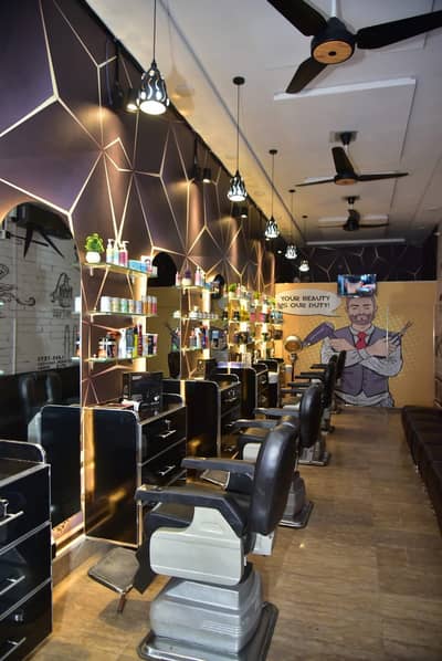 Female manager for mens saloon