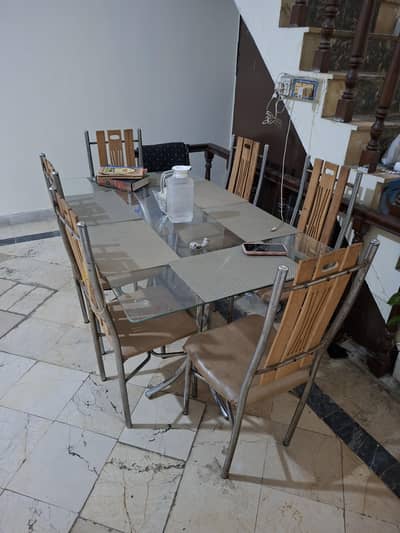 Dinning Table with six Chairs