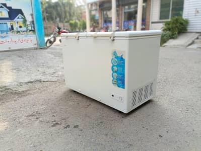 Haier D freezer doubel door (0336/7070/370) top ki cooling