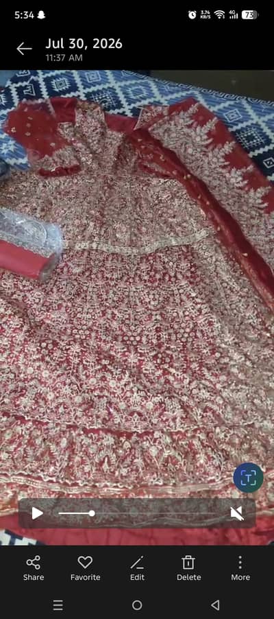 Beautiful Bridal Lehenga – Worn Once
