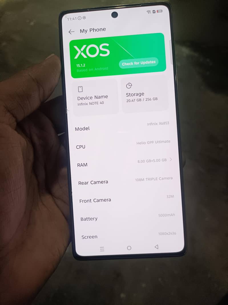 Infinix Note 40 4