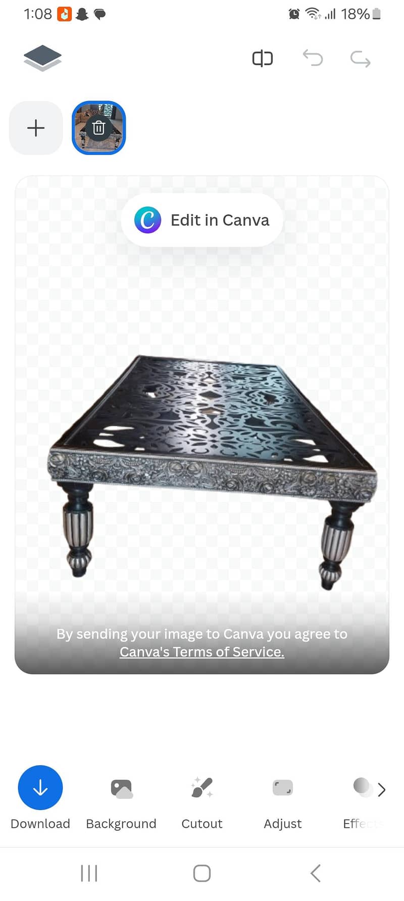 sofa and table 7