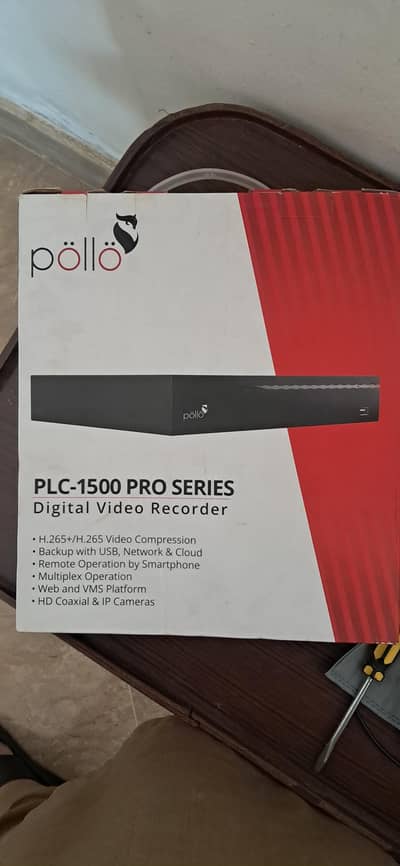 like brand new condition pollo 16 port dvdr 5mp