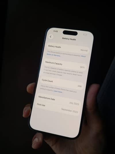 Apple iPhone 15 Pro waterpac 128gb