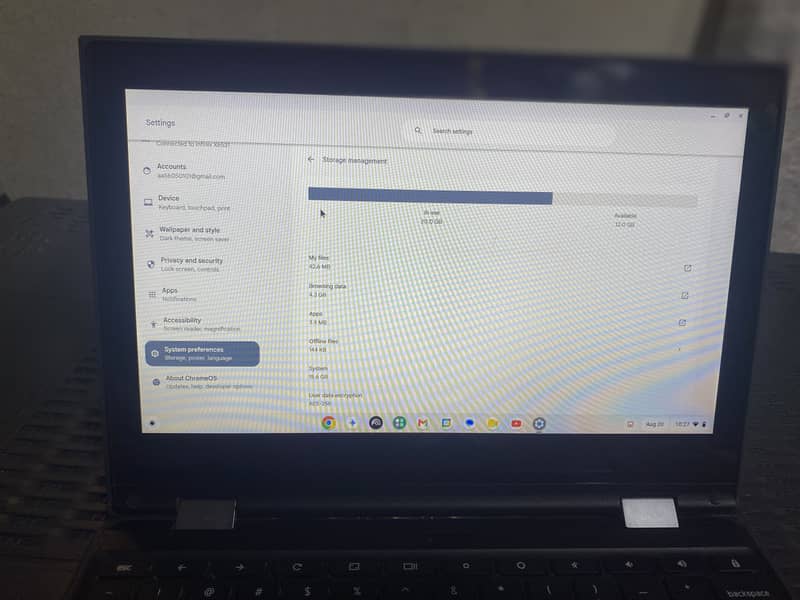 Chrome book 8