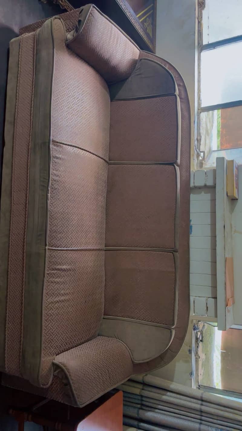 Sofa + single beds (good condition) 2
