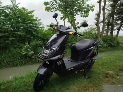 Revoo C32 Heavy duty  ebike with side support grill and back side box