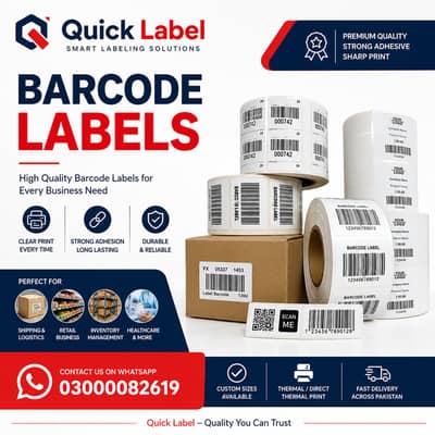 Barcode Labels | Color Labels | Ribbon | Care Labels | Tafeta
