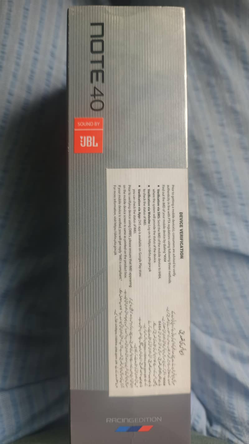 Infinix Note 40. 8