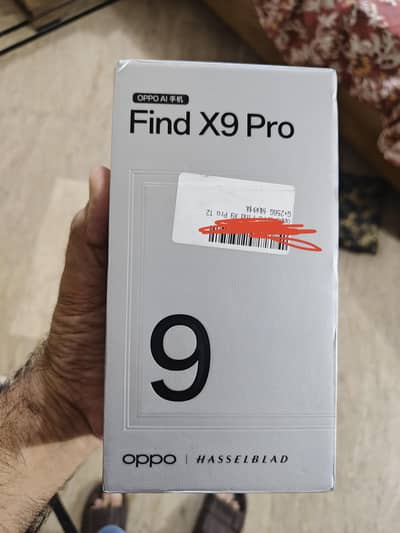Find X9 Pro 12,256gb oficial pta grey 10.10 box all accs brand new con