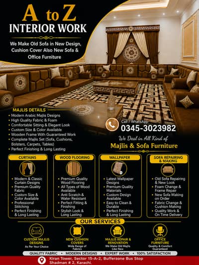 Arabic Majlis Sofa | Arbi Majlis | Saudi Majlis | Hujra Bethak | Sofa