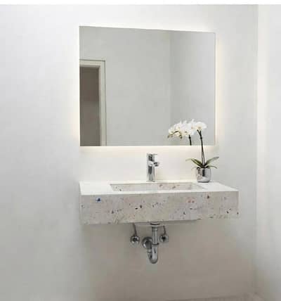24" Trazo tile vanity