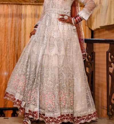 Fancy Nikah Frock / New Condition / Size Medium to large